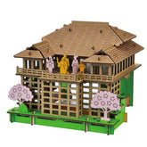 hacomo PUSUPUSU 清水寺 紙板模型製作組
