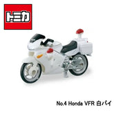 【TOMICA】《No.4 Honda VFR 白牌警用機車》