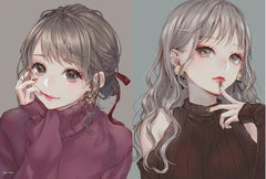 《PLUS　青十紅畫集 & 插畫化妝術》