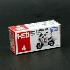 【TOMICA】《No.4 Honda VFR 白牌警用機車》