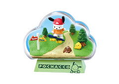 【Re-Ment】Sanrio Pochacco 玻璃景觀收藏系列《Pochacco 放學散步回憶》