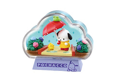 【Re-Ment】Sanrio Pochacco 玻璃景觀收藏系列《Pochacco 放學散步回憶》
