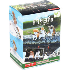 模型公仔《悠閒釣魚日》貓咪們的消遣時光（BOX 隨機1入）